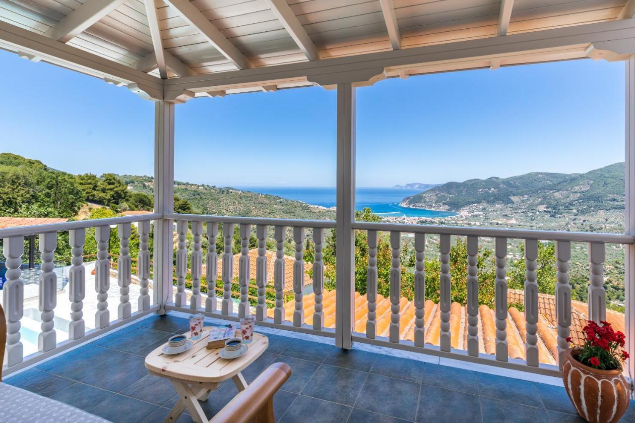 Liagka Villa Skopelos Town Bagian luar foto