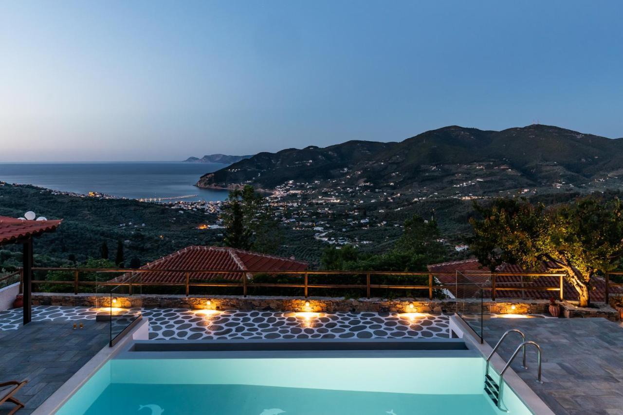 Liagka Villa Skopelos Town Bagian luar foto