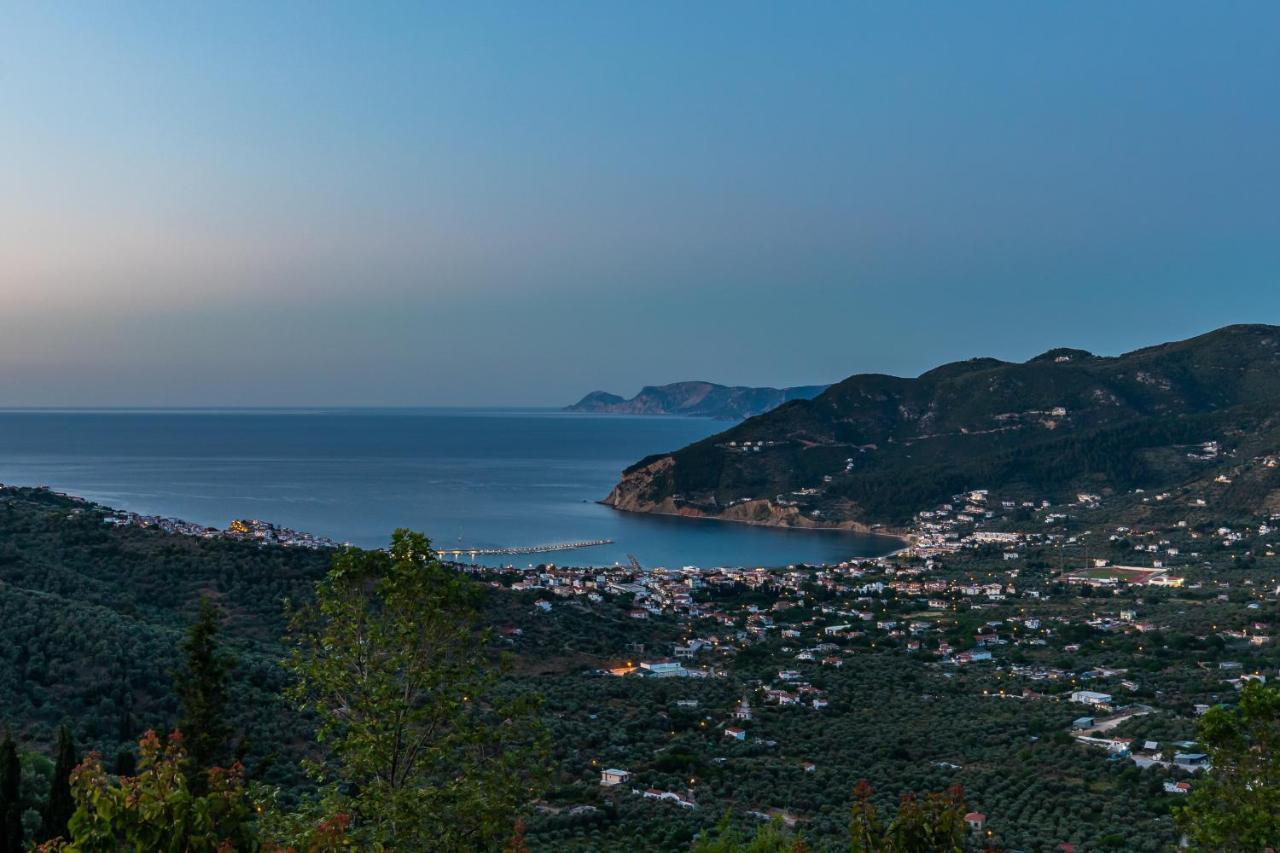 Liagka Villa Skopelos Town Bagian luar foto