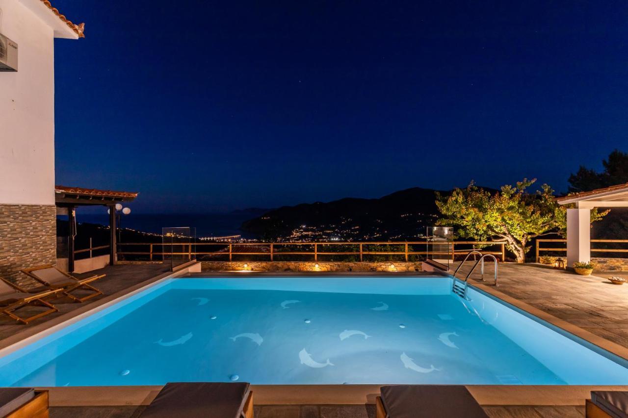 Liagka Villa Skopelos Town Bagian luar foto