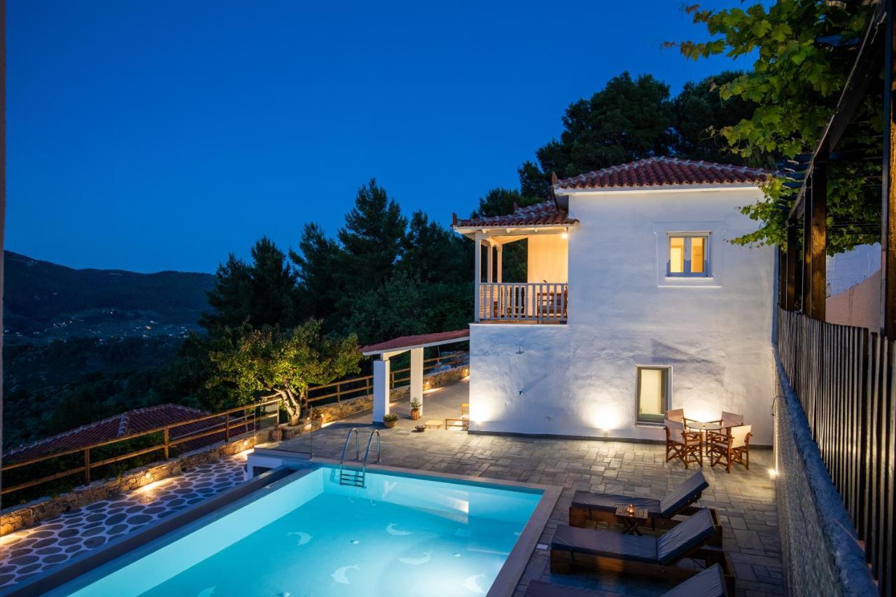 Liagka Villa Skopelos Town Bagian luar foto