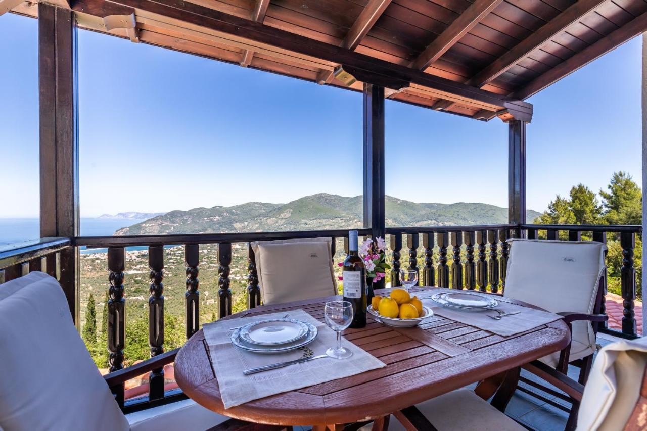 Liagka Villa Skopelos Town Bagian luar foto