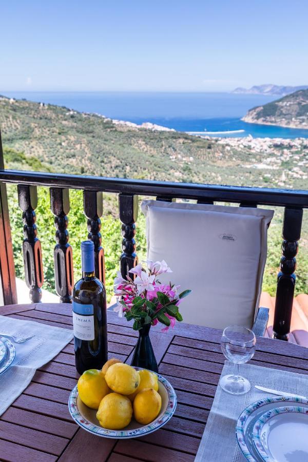 Liagka Villa Skopelos Town Bagian luar foto