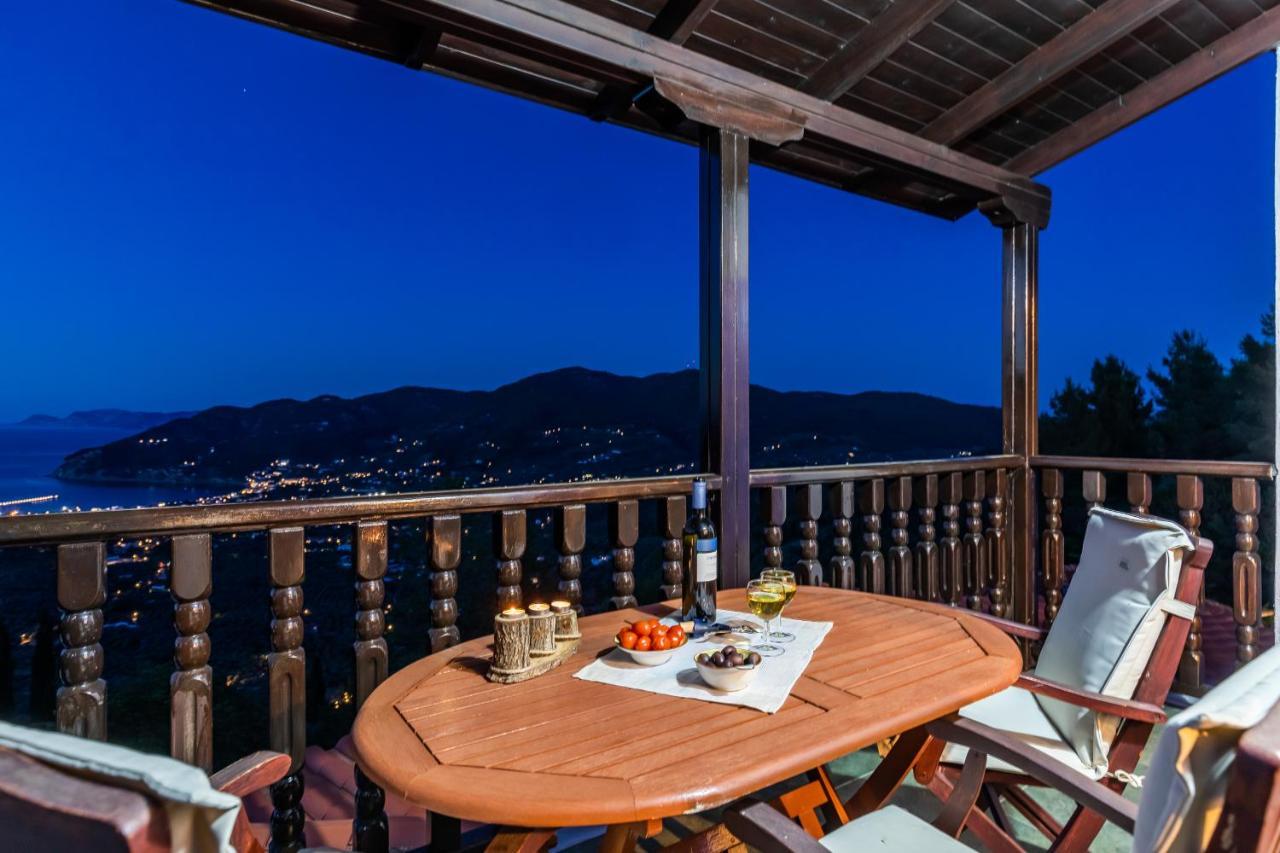 Liagka Villa Skopelos Town Bagian luar foto