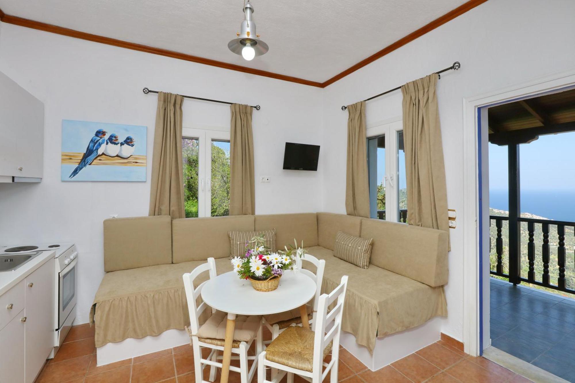 Liagka Villa Skopelos Town Bagian luar foto