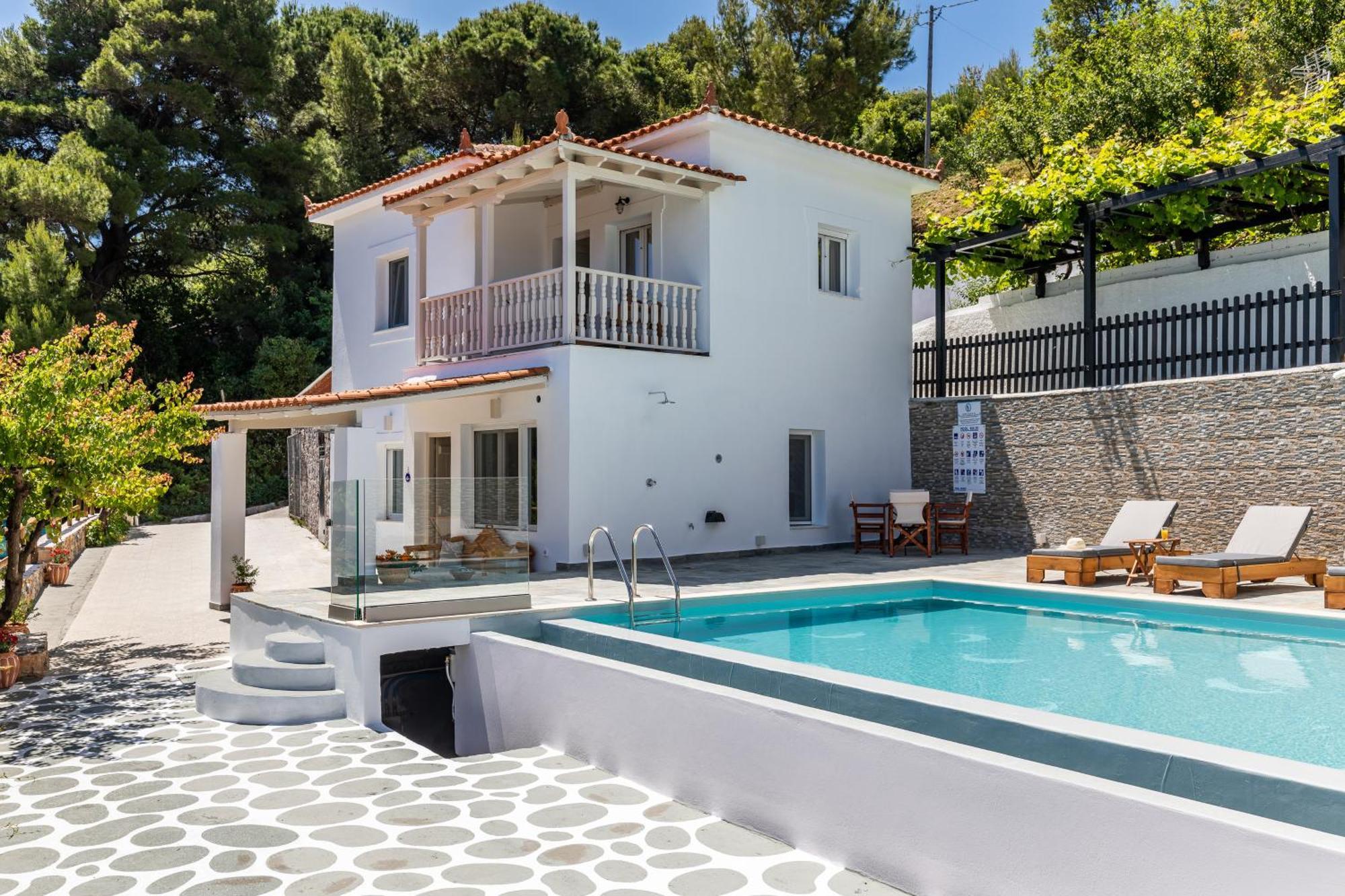 Liagka Villa Skopelos Town Ruang foto